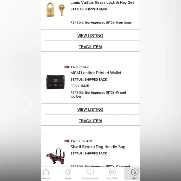 EUC MCM Wallet with charms still attached. Black Leather - Picture 9 of 13